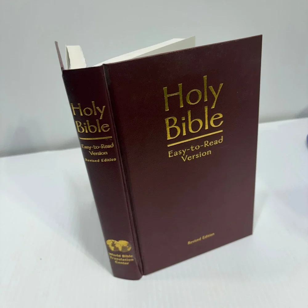 Holy Bible Easy-to-Read Version Revised Edition WBTC Hardcover Burgundy ERV